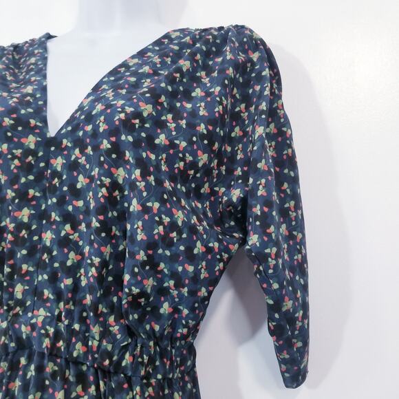 Tucker NYC 100% Silk Floral Print Dress - Picture 9 of 14